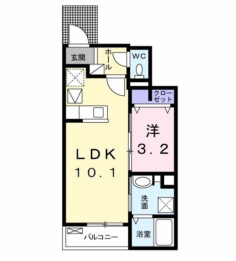 サニーガーデンの間取り