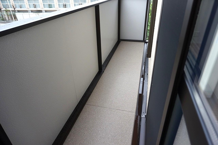 12/24 バルコニー