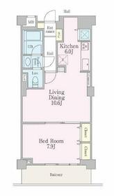 グラマシー恵比寿の間取り