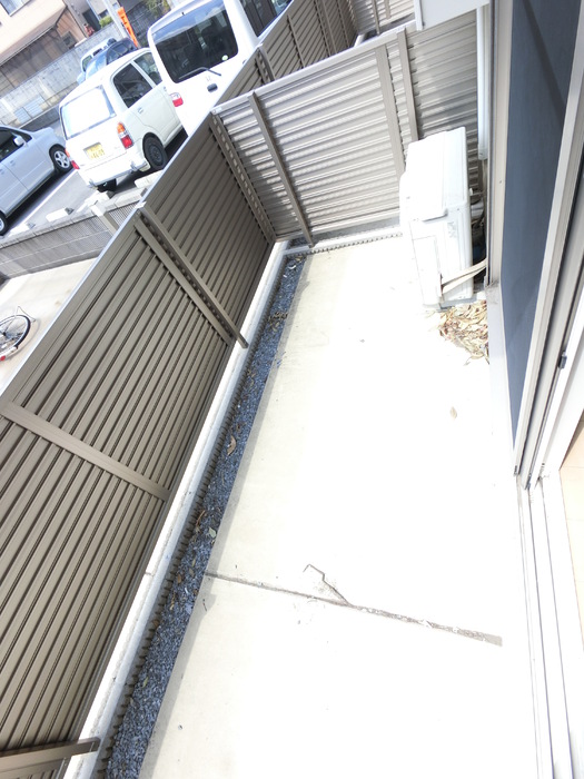 12/25 バルコニー