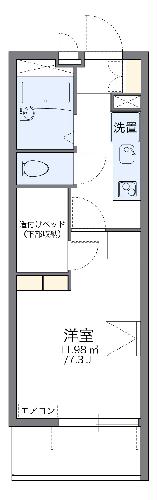 レオパレスアンテルブルグⅡの間取り