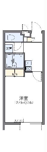 レオパレスNAKAMURAの間取り