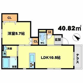 La Plumeria(ラ プルメリア)の間取り