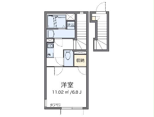 クレイノHANABIの間取り