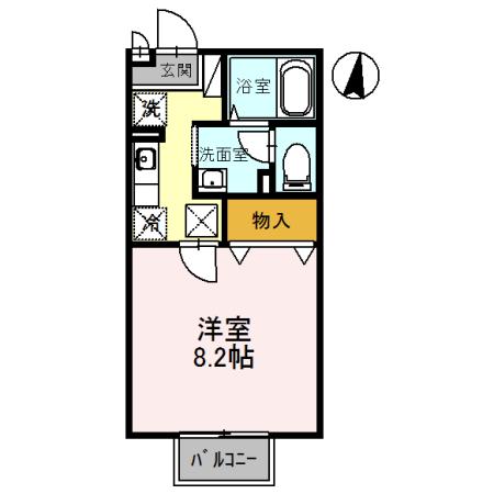 ヴェルドミールの間取り