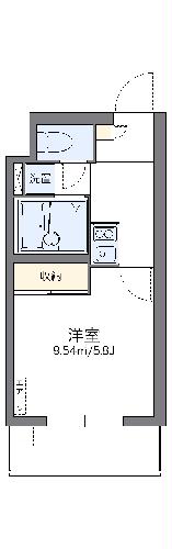 レオパレスオゥルの間取り