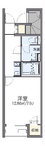 レオネクストワンサイドの間取り