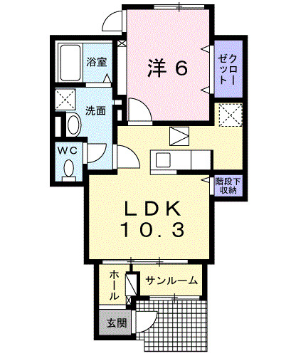 フォンターナの間取り