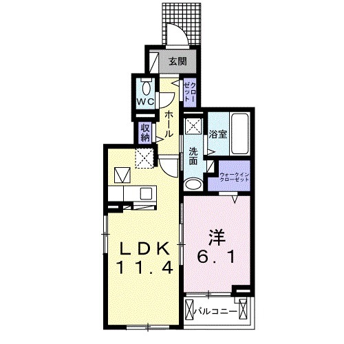 アリヴィオ末広の間取り