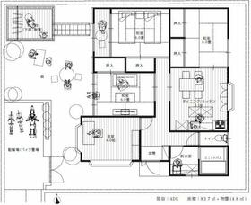 西荻窪の家の間取り
