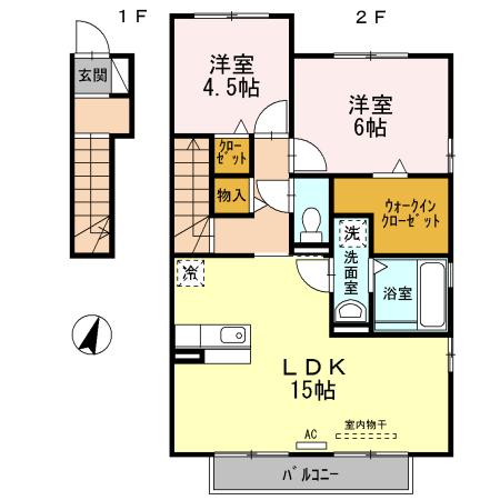 グランドゥールの間取り