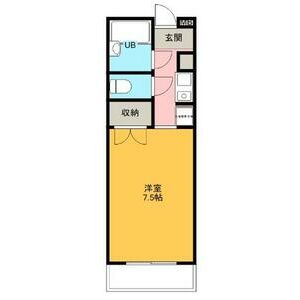 マメゾン21の間取り