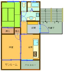 総合不動産建設ビルの間取り