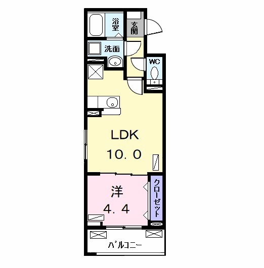 ルナリア(Lunaria)の間取り