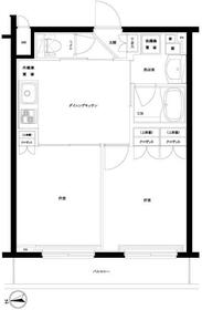 ルーブル東蒲田六番館の間取り