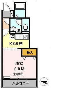 プリヴェール成城の間取り