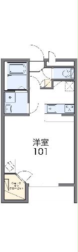 レオパレス豊中南Ⅲの間取り