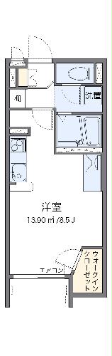 レオネクストテネレッツァの間取り