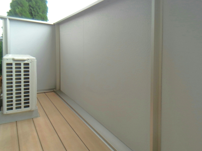 12/28 バルコニー