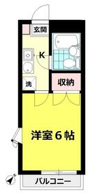 コーポラス久保の間取り
