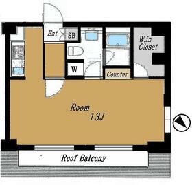 プレール・ドゥーク高輪の間取り
