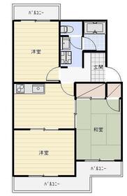 ＹＵＹＵハイツⅡの間取り