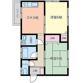 メルベーユの間取り