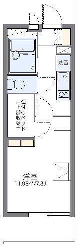 レオパレスMINAIの間取り