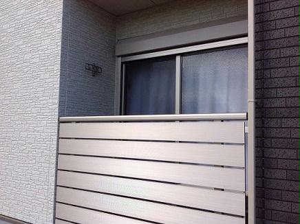 10/21 バルコニー