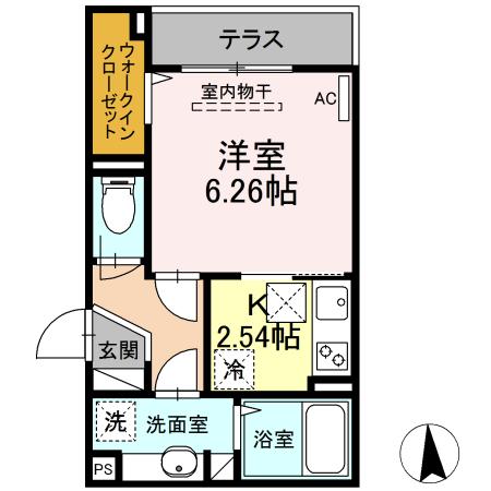 アナシエ東墨田の間取り