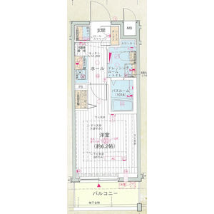 エステムプラザ品川大崎駅前レジデンシャルの間取り