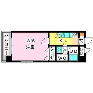 スクレーパー東の間取り