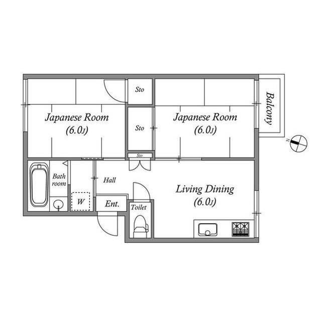 第2三賀ハウスの間取り