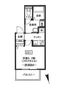 エスポワールアケボノの間取り