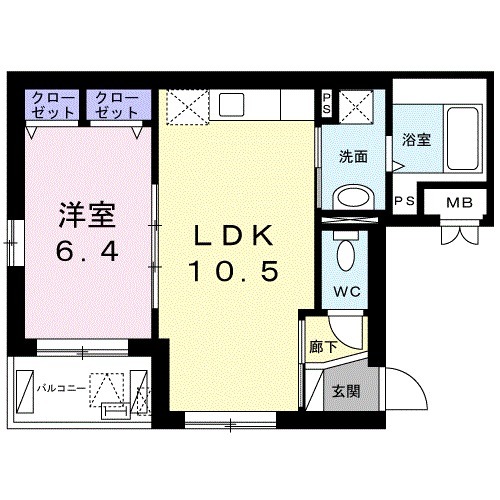 エム・サンリット白金の間取り