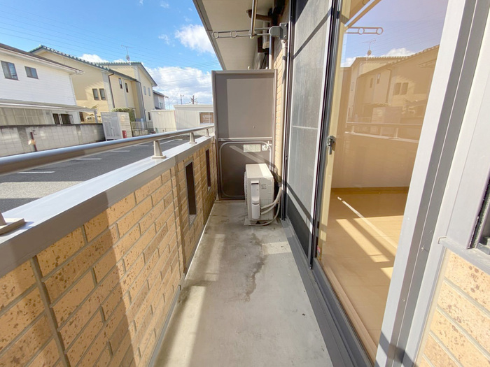 12/28 バルコニー