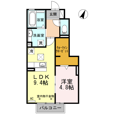 レガーロの間取り