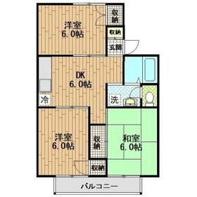 第5二塚ハイツの間取り