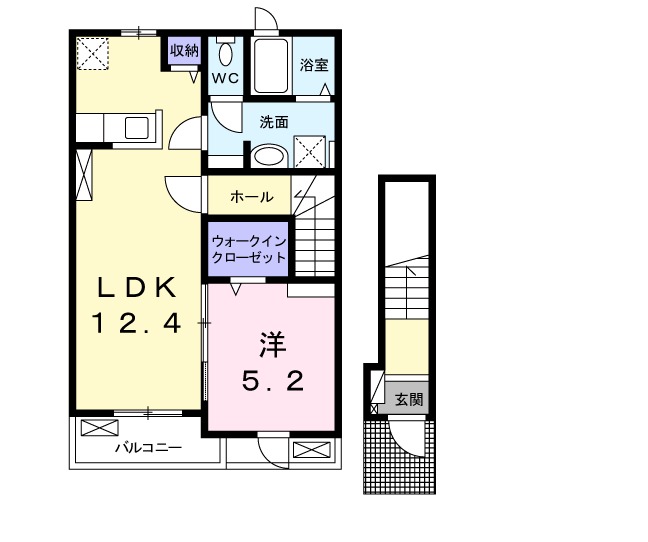 グレイス ミオの間取り