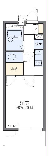 レオパレスDAIKATU Mの間取り