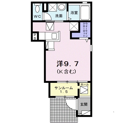 エスポワールの間取り