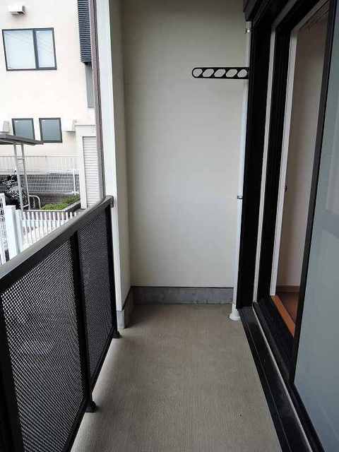 12/24 バルコニー