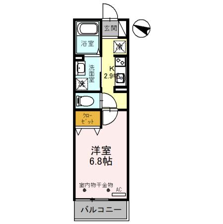 スリール ドゥの間取り
