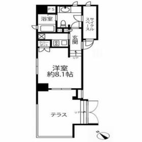 日本橋室町デュープレックスポーションの間取り