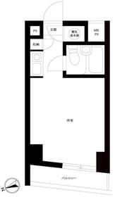ハイツ芝大門の間取り