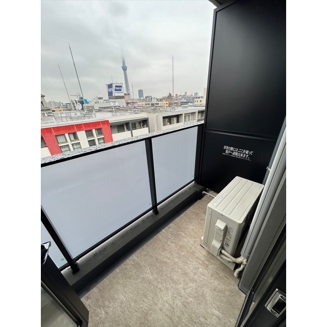 12/23 バルコニー