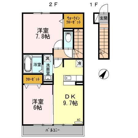 ドルチェ伊豆長岡の間取り