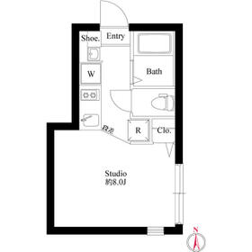 ティーグル荏原中延の間取り