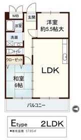 宏栄ハイツの間取り