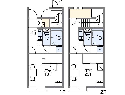レオネクストHSY デシャンスの間取り